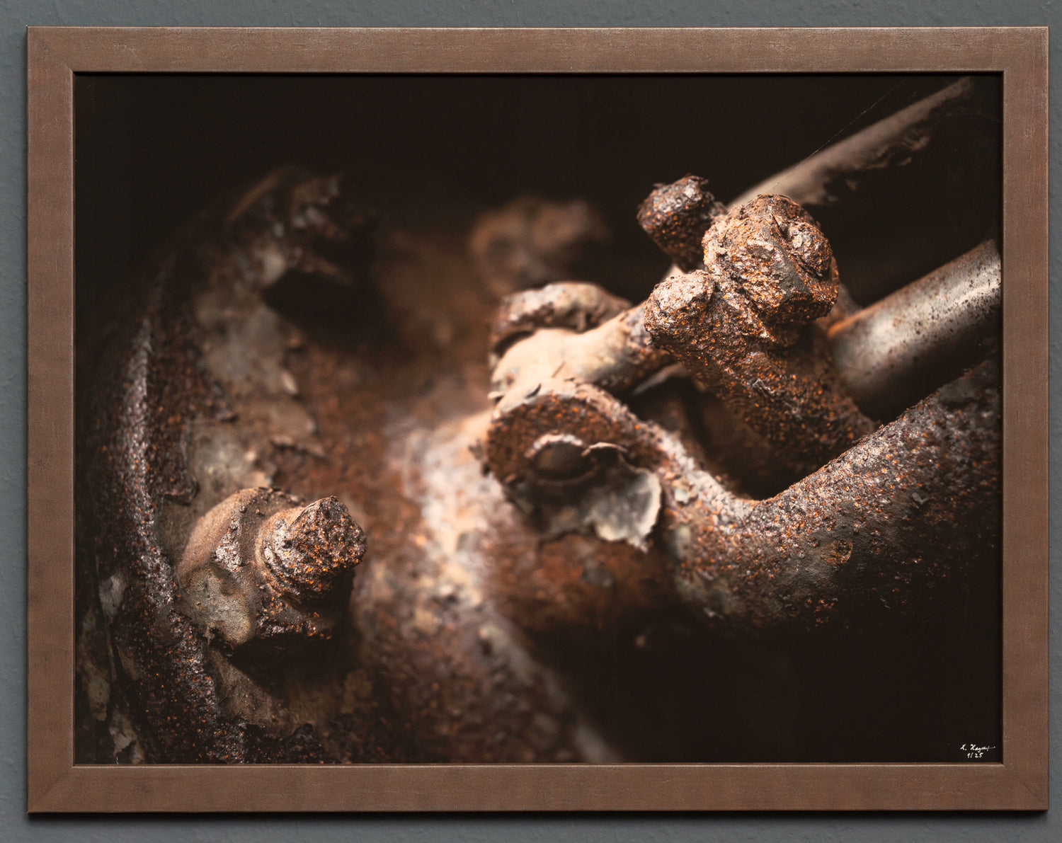 gerahmter FineArt Print "lost in time" - Mein Shop - 