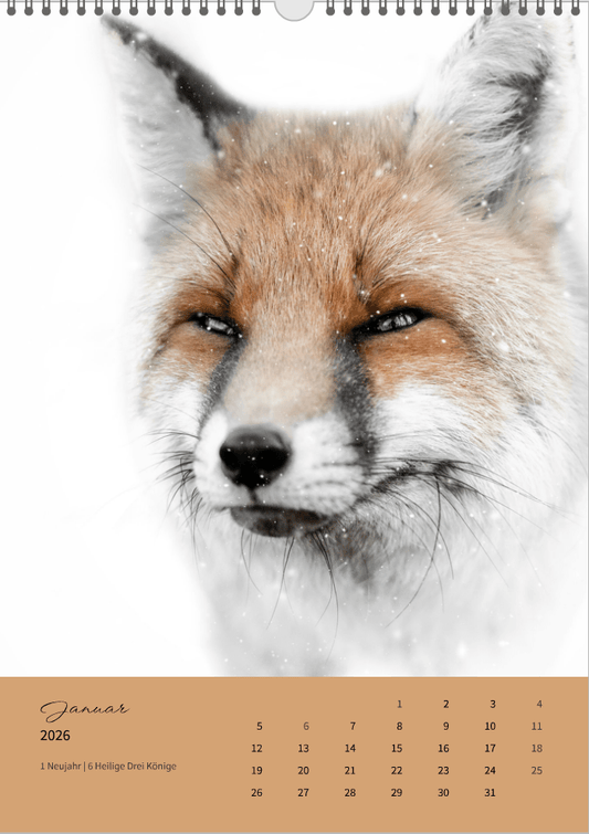 Fotokalender "Wildlife" 2026 - Mein Shop - 